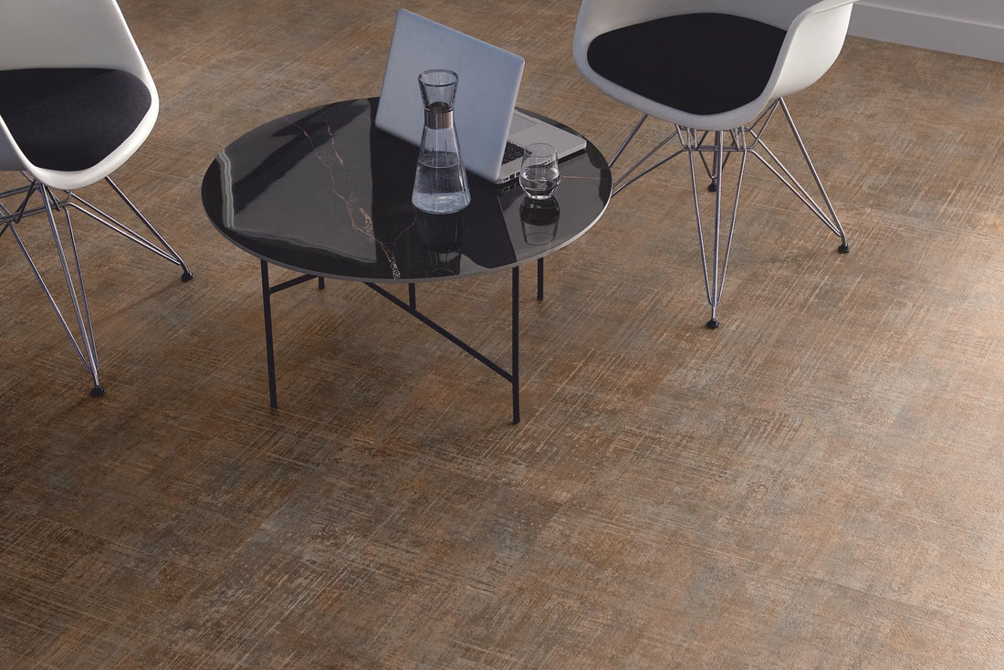 Mflor 53126 Abstract Downton Brown 25-05