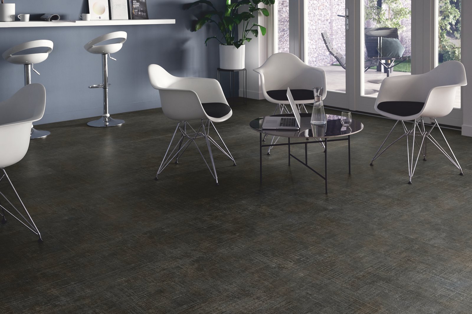 Mflor 53121 Abstract Chocolate Black 25-05 - Afbeelding 4